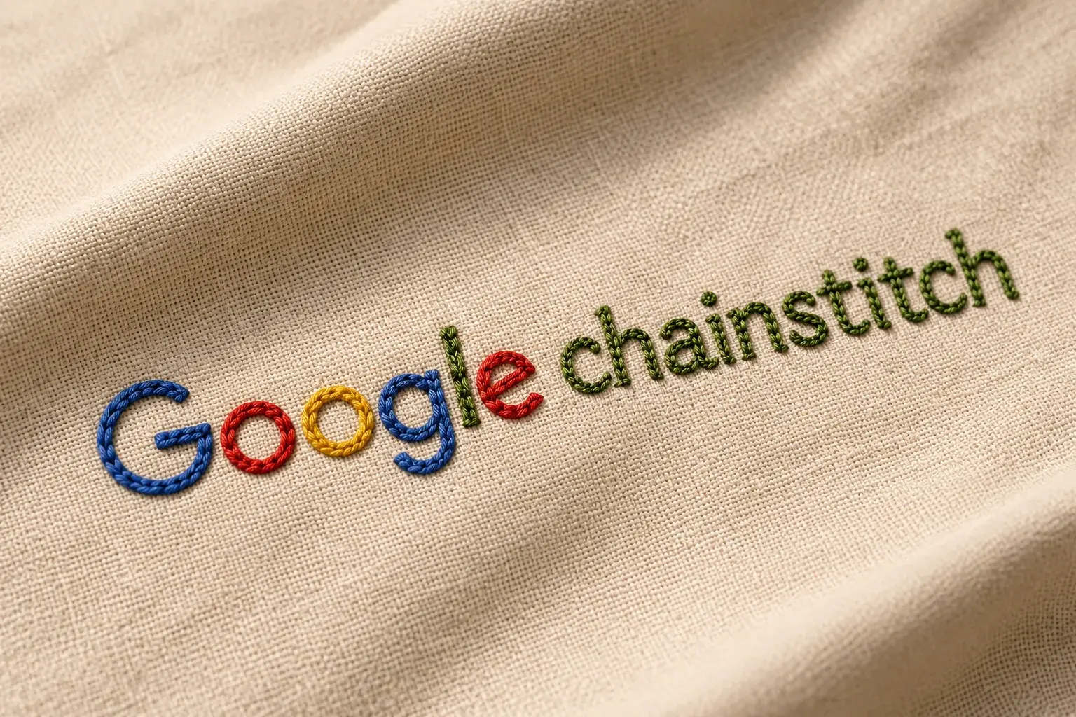 Chainstitch Embroidery service