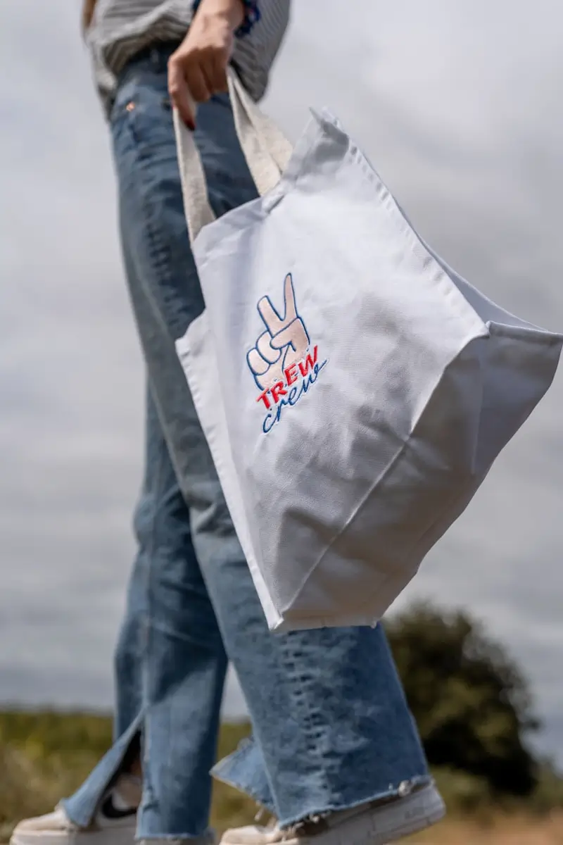 Custom embroidered tote bags